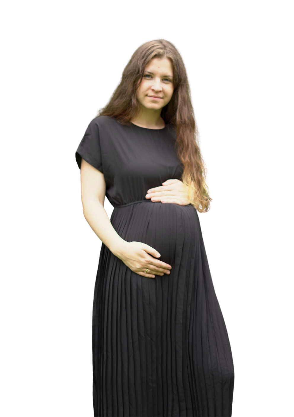 New Look Maternity plisēta kleita