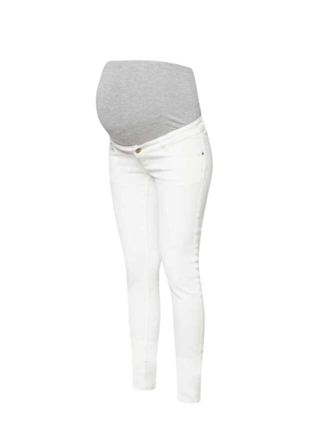 Mama:licious white maternity jeans