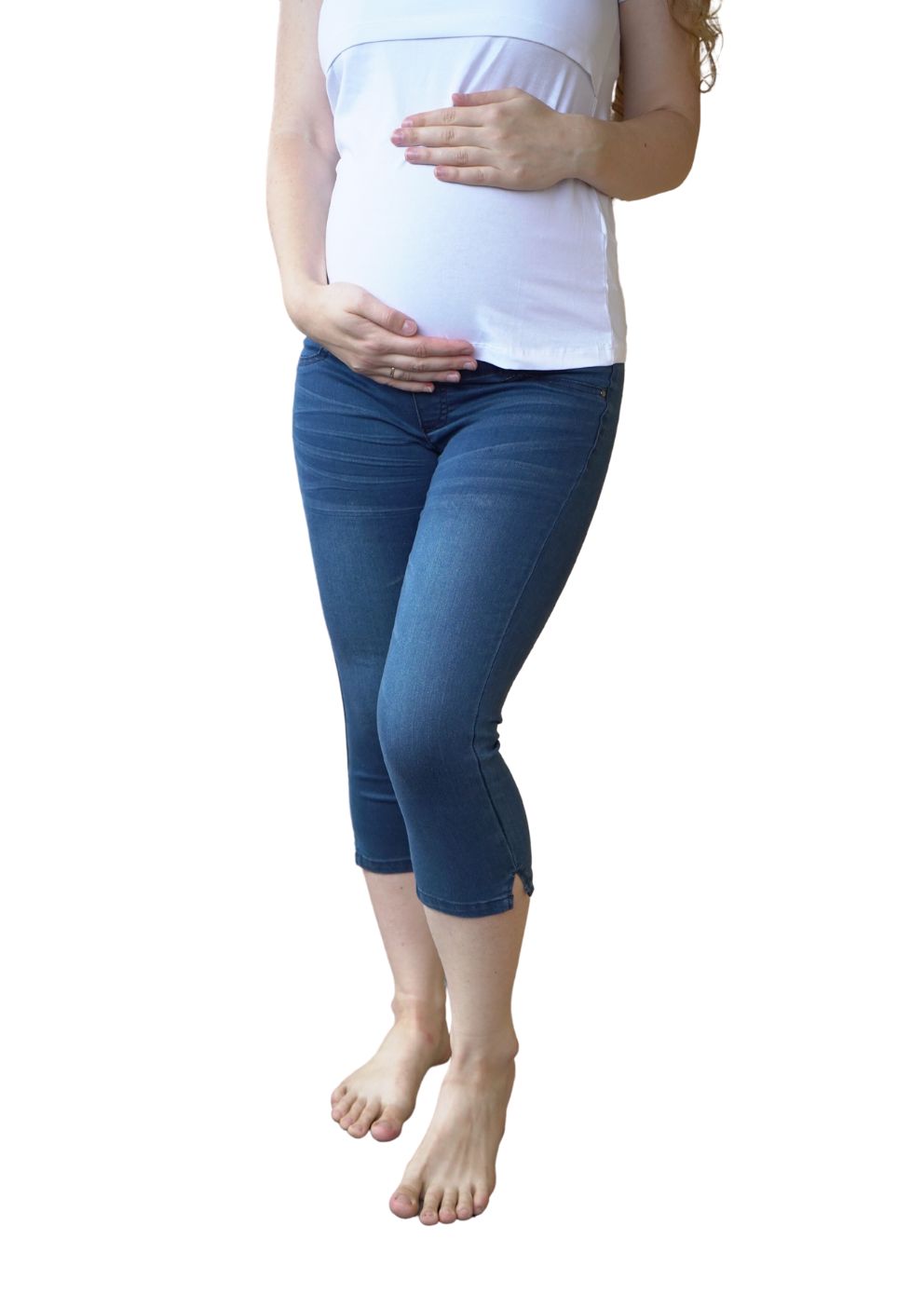 Maternité maternity 3/4 jeans