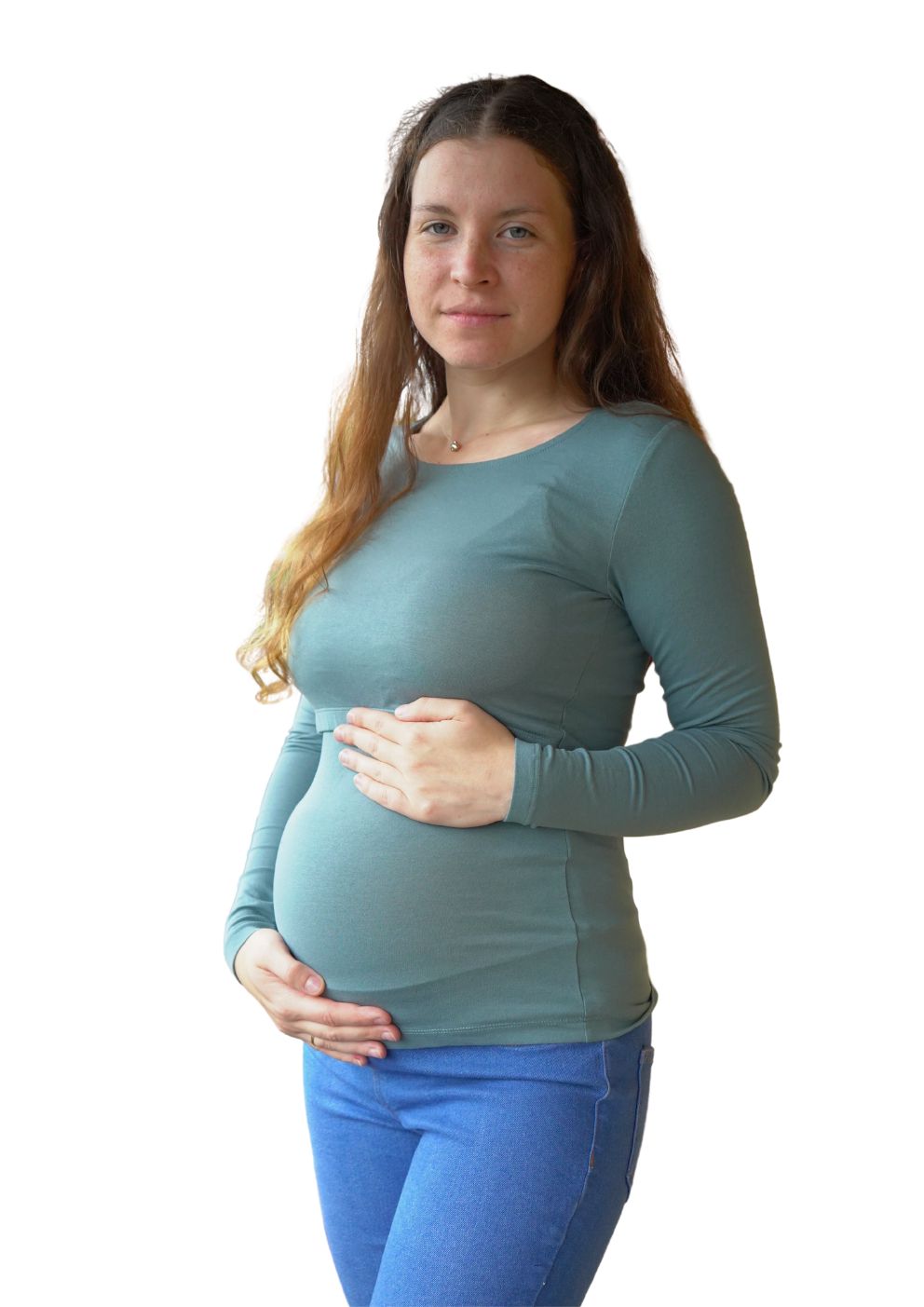 Anna Field Mama long-sleeved shirt (maternity & nursing)