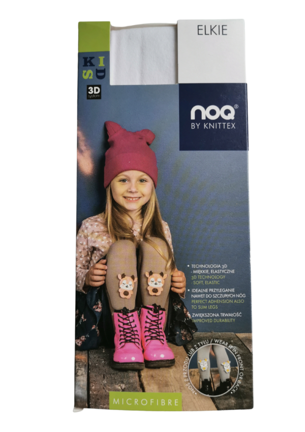 Meiteņu zeķubikses ar 3D brieža dizainu (92 - 110)