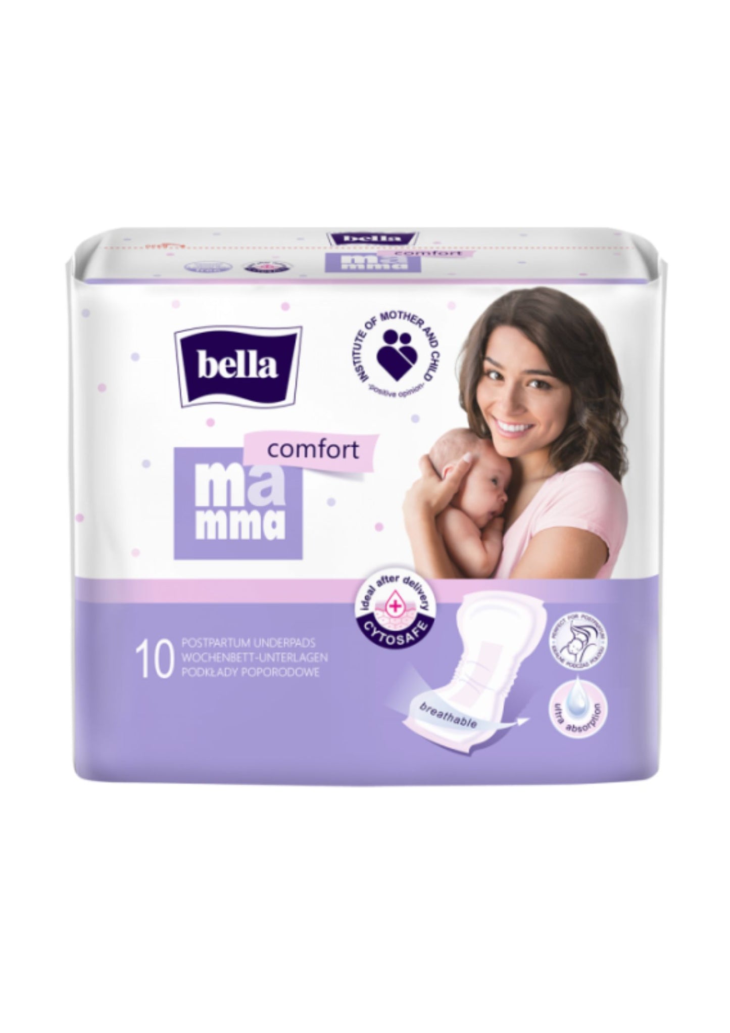 Postnatal hygiene pads BELLA (10 pcs)