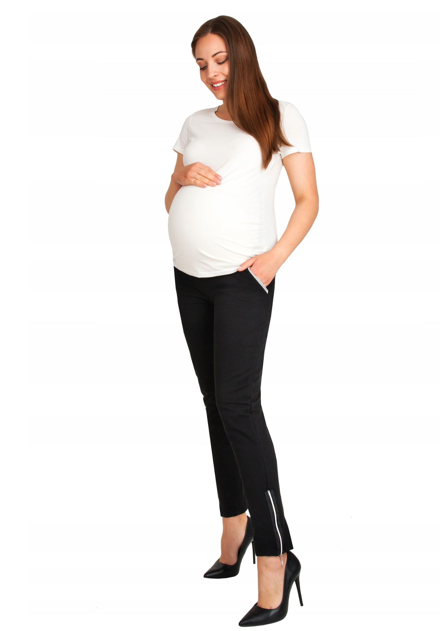 Maternity pants SUVA (with zippers)