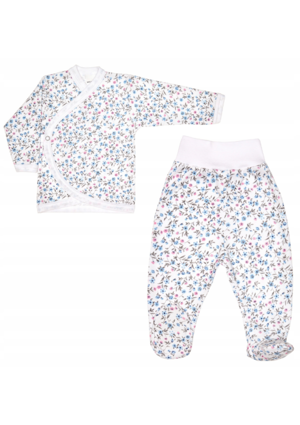 Set (jacket + trousers) SMALL FLOWERS