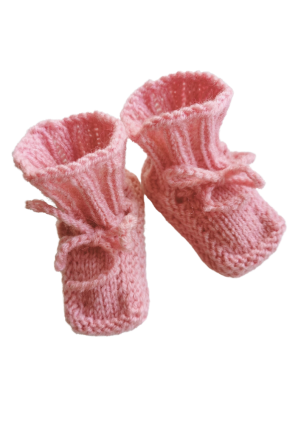 Baby boots (wool/acrylic)
